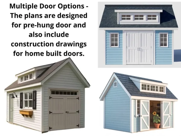 12x14 Garden Shed Plans PDF - Image 4