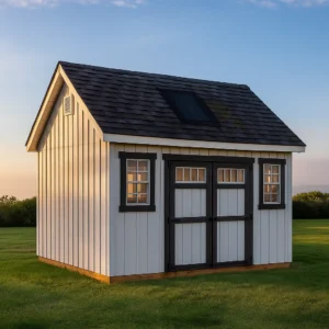 10x12 Colonial Shed Plans