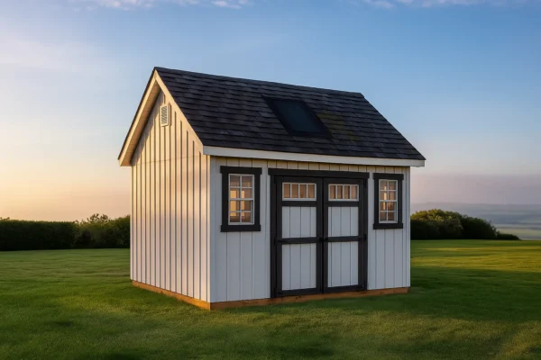 10x12 Colonial Shed Plans