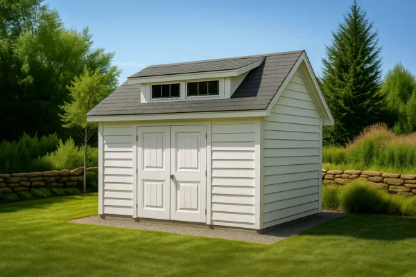8x12 Dormer Shed Plans