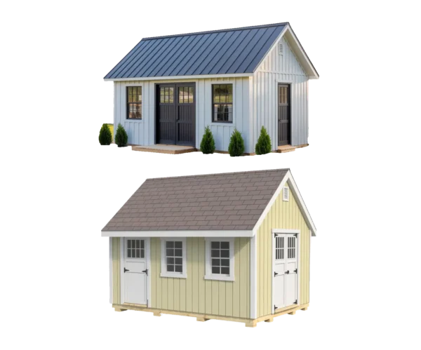 12x16 Traditional Garden Shed Plans