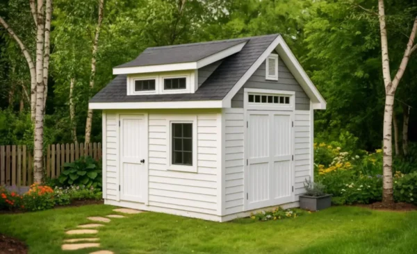 10x12 Garden Shed Plans with Loft