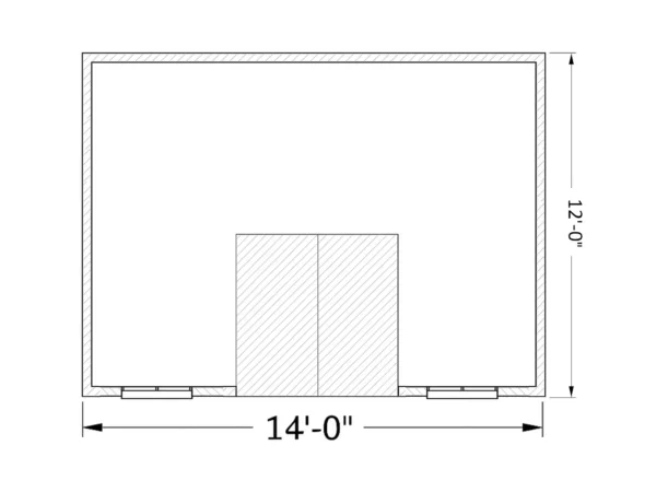 Dormer Shed Alternate Door 11
