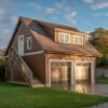 22x28 Garage Apartment Plan with Loft
