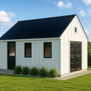 12x16 Garden Shed Plans (PDF) – DIY Storage Shed Blueprints with Materials List