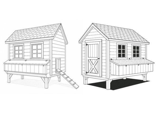 5x6 Chicken Coop Plans (6-12 Chickens) 5 il 1588xN.6839869165 5auf