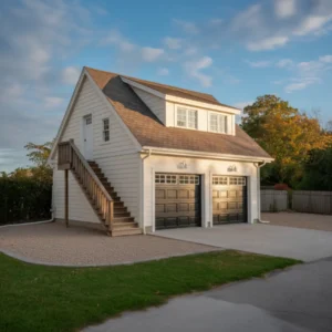 24x28 Garage Apartment Plan with Loft: DIY Building Plans (PDF Download)