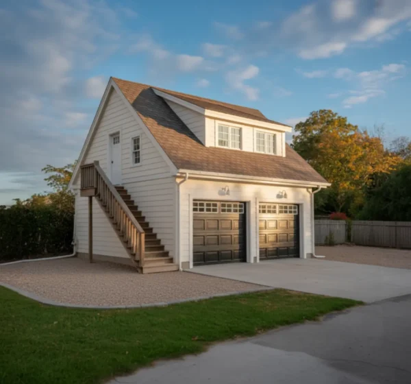 24x28 Garage Apartment Plan with Loft