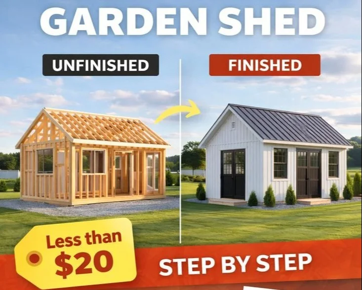 12x16 garden shed plans PDF for easy DIY construction