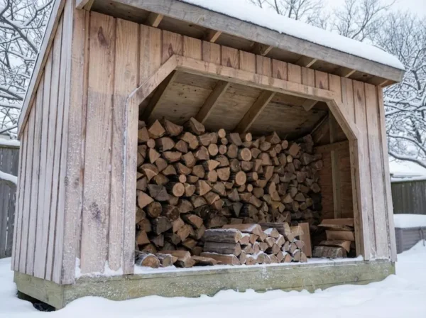 Complete 4x12 Firewood Shed Plans PDF 4 il 794xN.7557441233 10ul