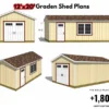 12x20 Shed Plans
