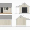10x12 Cape Cod Shed Plans with Porch