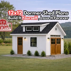 12x12 Loft Shed Plans PDF