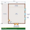 16x18 Dormer Shed Plans with Porch And Loft
