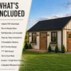 10x16 Colonial Shed Plans
