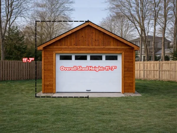 12x16 Shed Garage Plans – DIY Blueprints with Materials List (PDF)