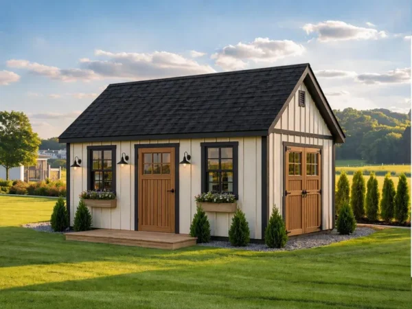 10x16 Colonial Shed Plans