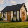 10x16 Colonial Shed Plans