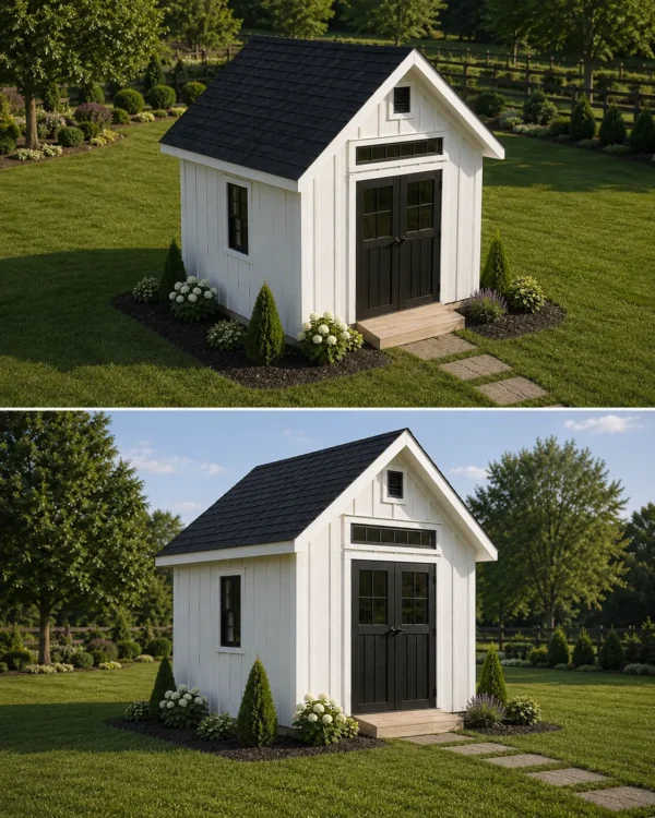 10x10 Garden Shed Plans and Build Guide