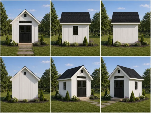 10x10 Garden Shed Plans and Build Guide