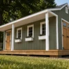 14x24 Cape Cod Shed Plans with Porch