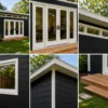16x20 Modern Office Shed Plans
