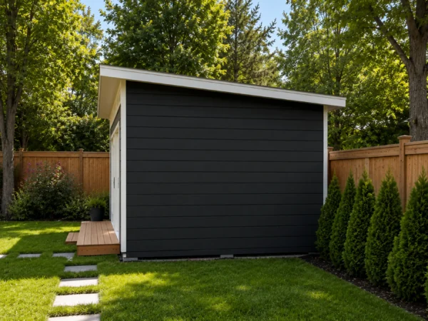 16x20 Modern Office Shed Plans