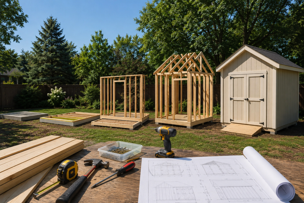 How to Build a Shed Step by Step