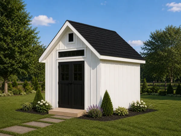 10x10 Garden Shed Plans and Build Guide