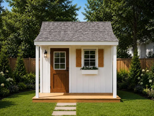 10x10 Shed Plans with Porch