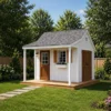 10x10 Shed Plans with Porch