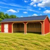 12x36 Horse Run-In Shed Plans