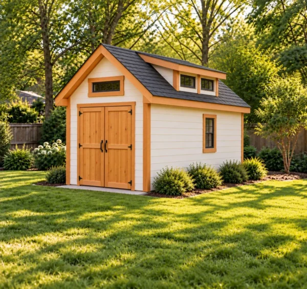 8x12 Garden Shed Plans with loft