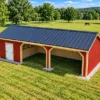 12x36 Horse Run-In Shed Plans