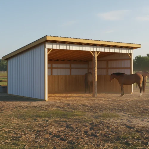Horse Shelter Plans